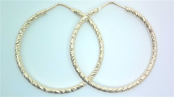 Orecchini Sommer Donna Argentoamoremio in Argento CERCHI LUREX AG G BIG - CERCHI LUREX AG G BIG